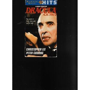 Dracula A.D. 1972 VHS used‎ Horror Christopher Lee Peter Cushing
